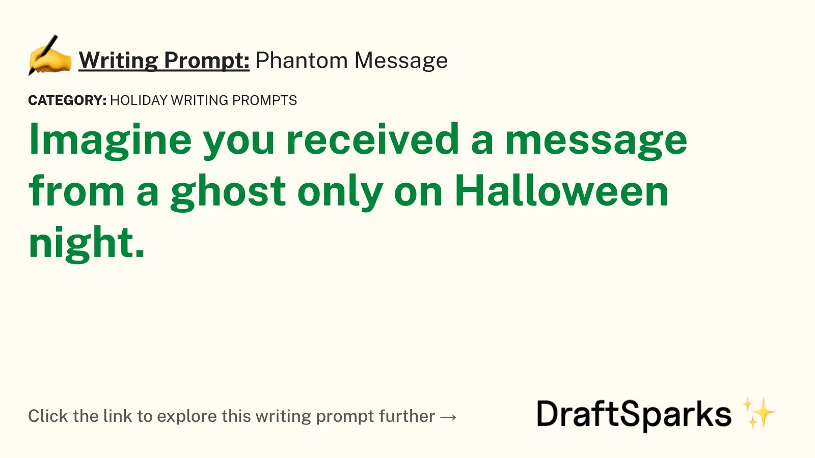Phantom Message