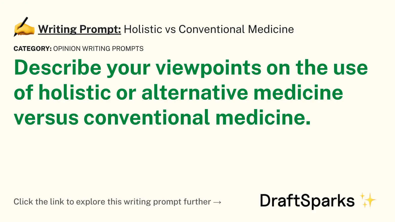 Holistic vs Conventional Medicine