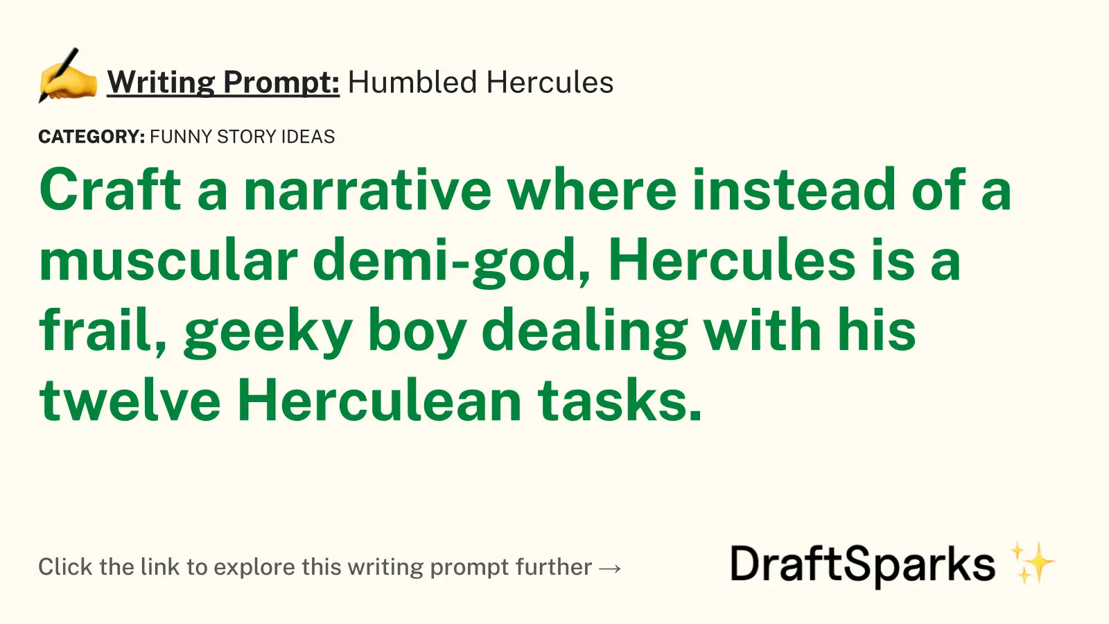 Humbled Hercules