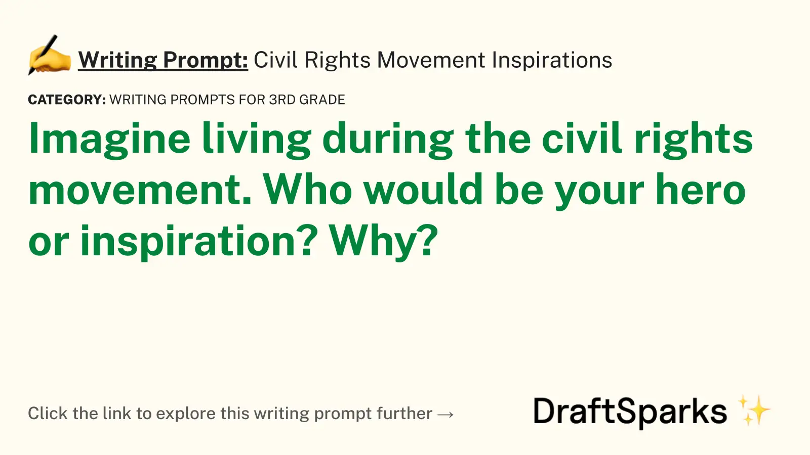 Civil Rights Movement Inspirations