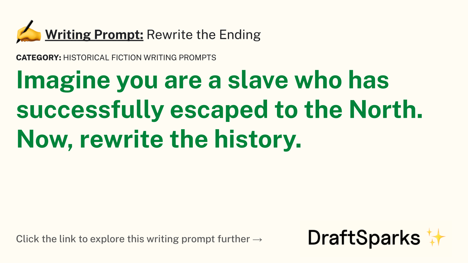Rewrite the Ending
