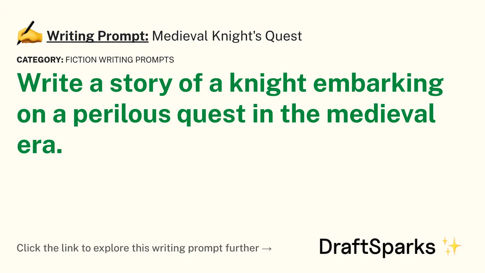 Medieval Knight’s Quest