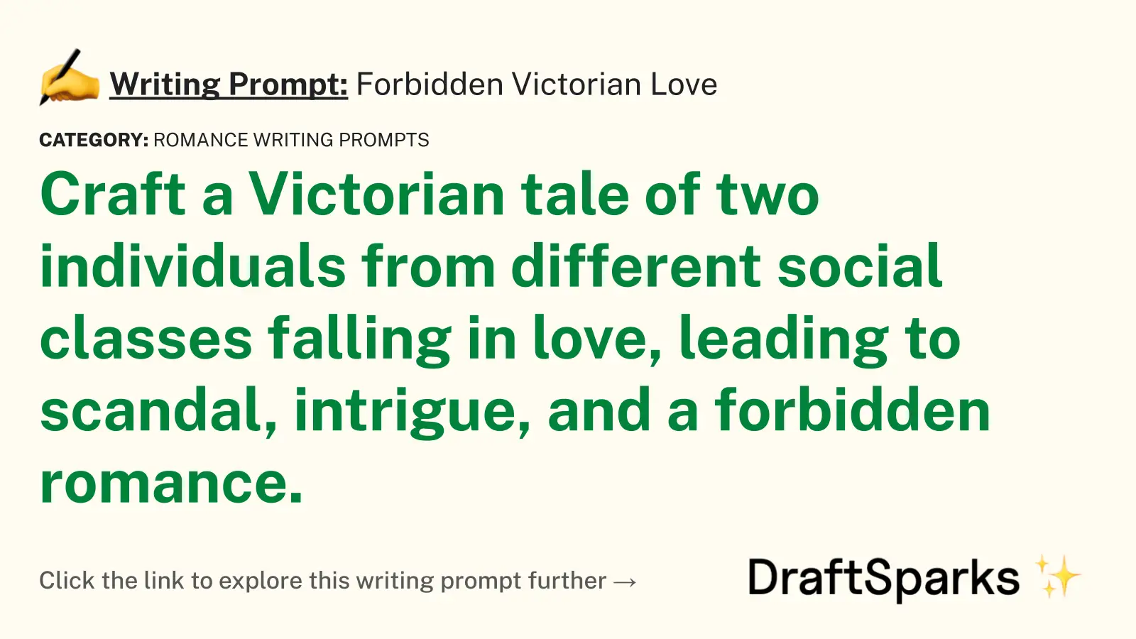 Forbidden Victorian Love