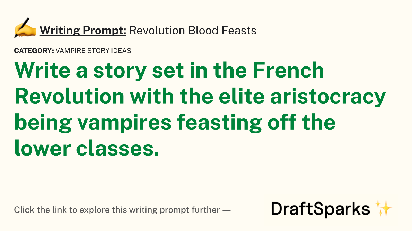 Revolution Blood Feasts