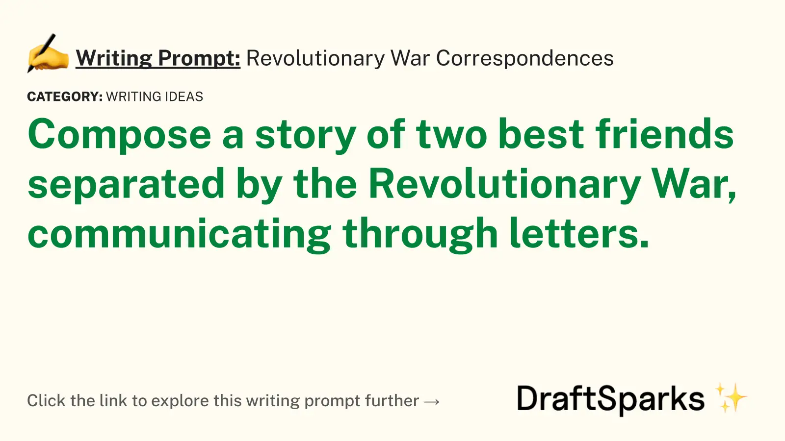 Revolutionary War Correspondences