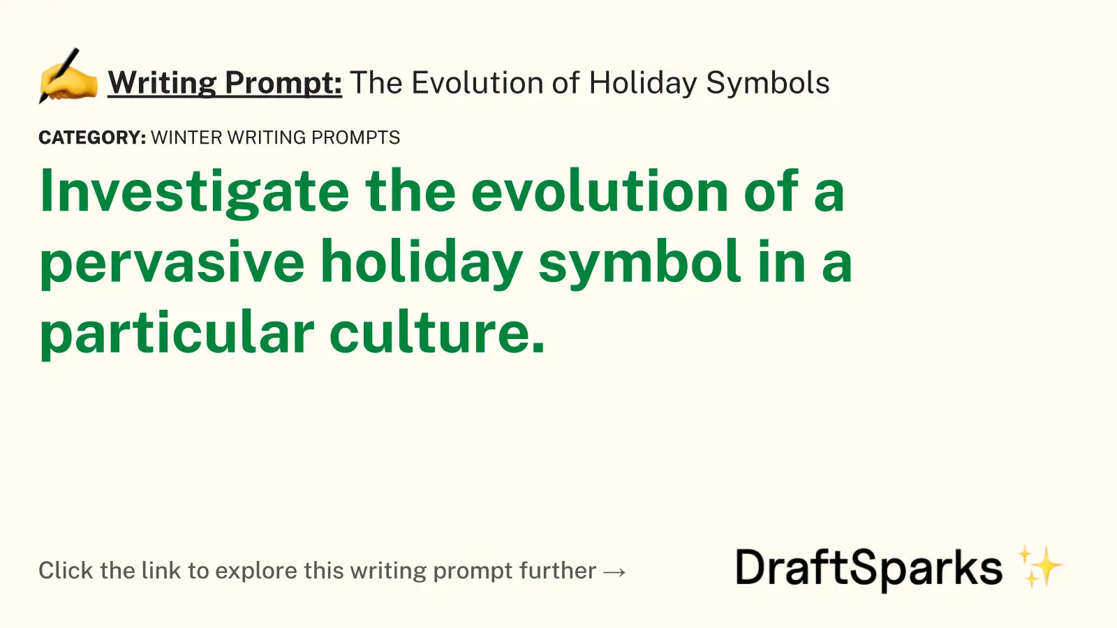 The Evolution of Holiday Symbols