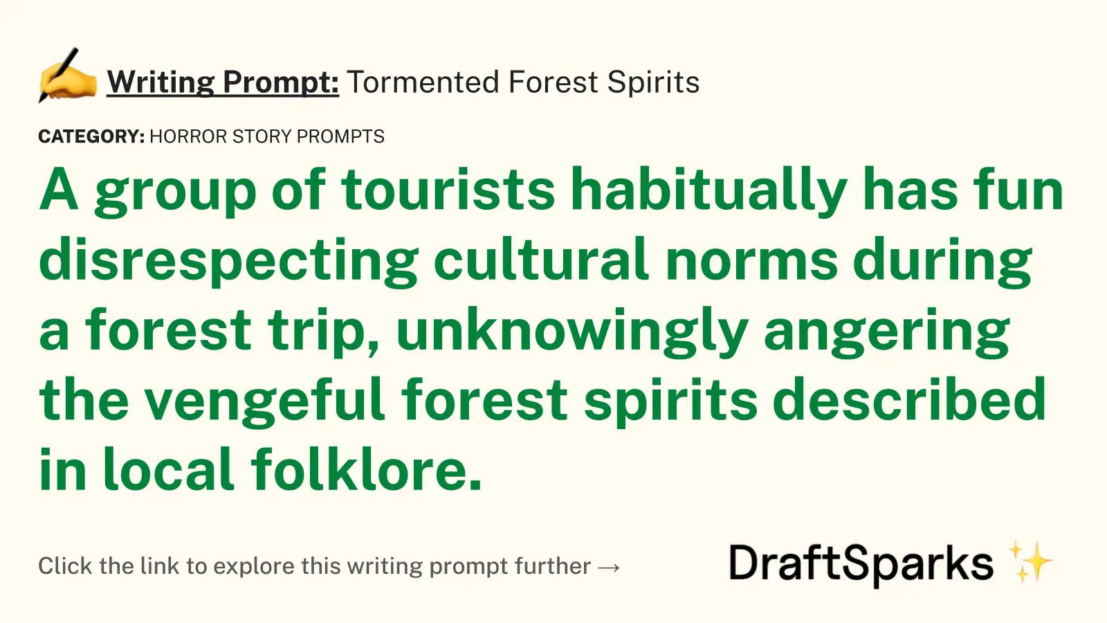 Tormented Forest Spirits