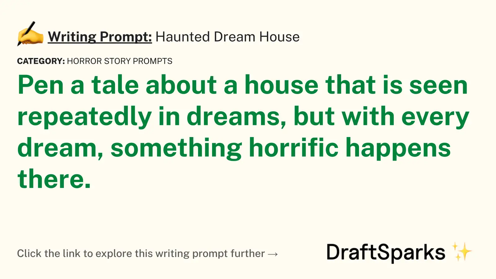 Haunted Dream House