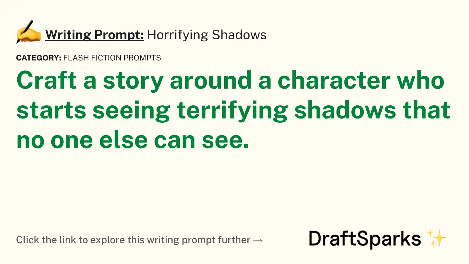 Horrifying Shadows