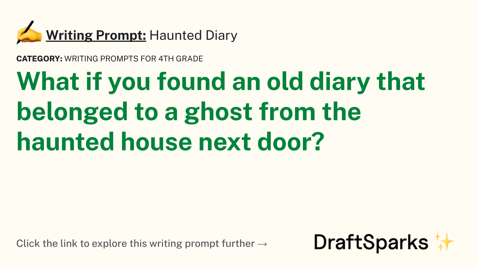 Haunted Diary