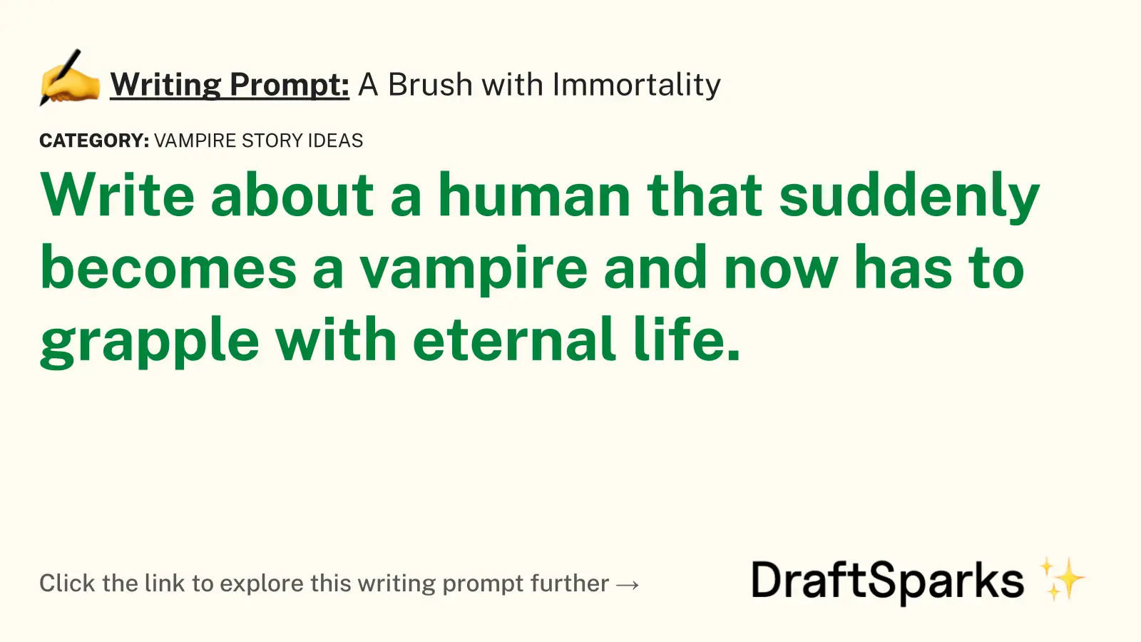 A Brush with Immortality