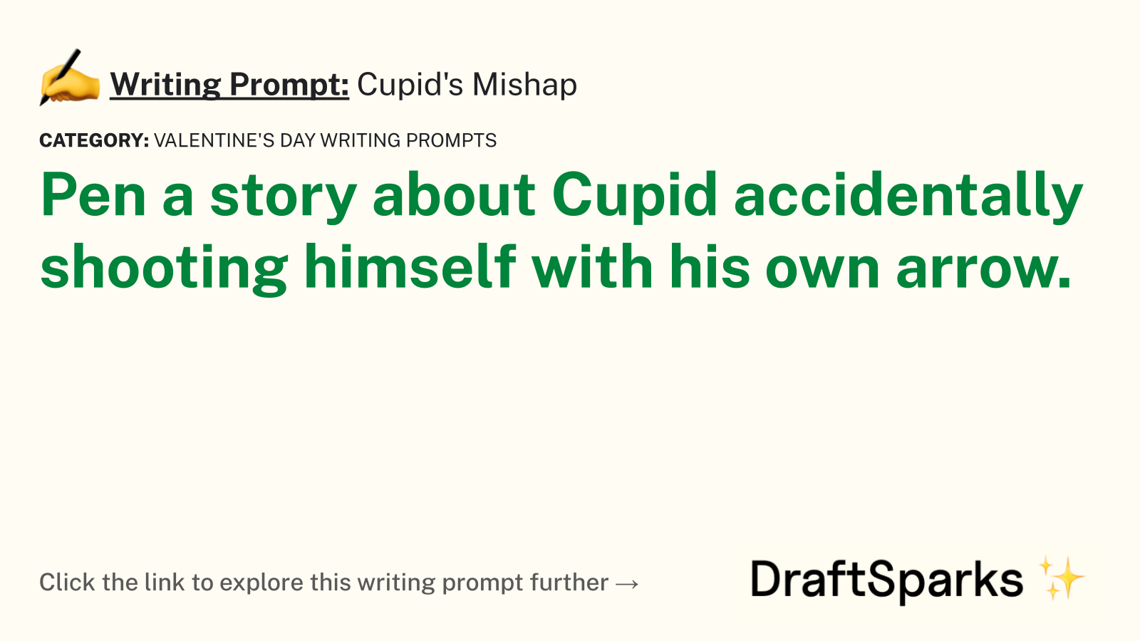 Cupid’s Mishap