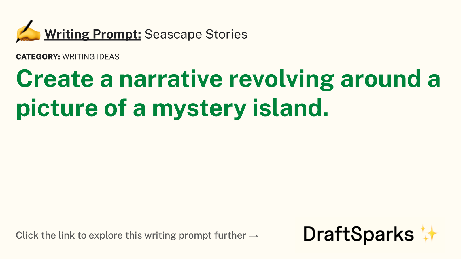 Seascape Stories