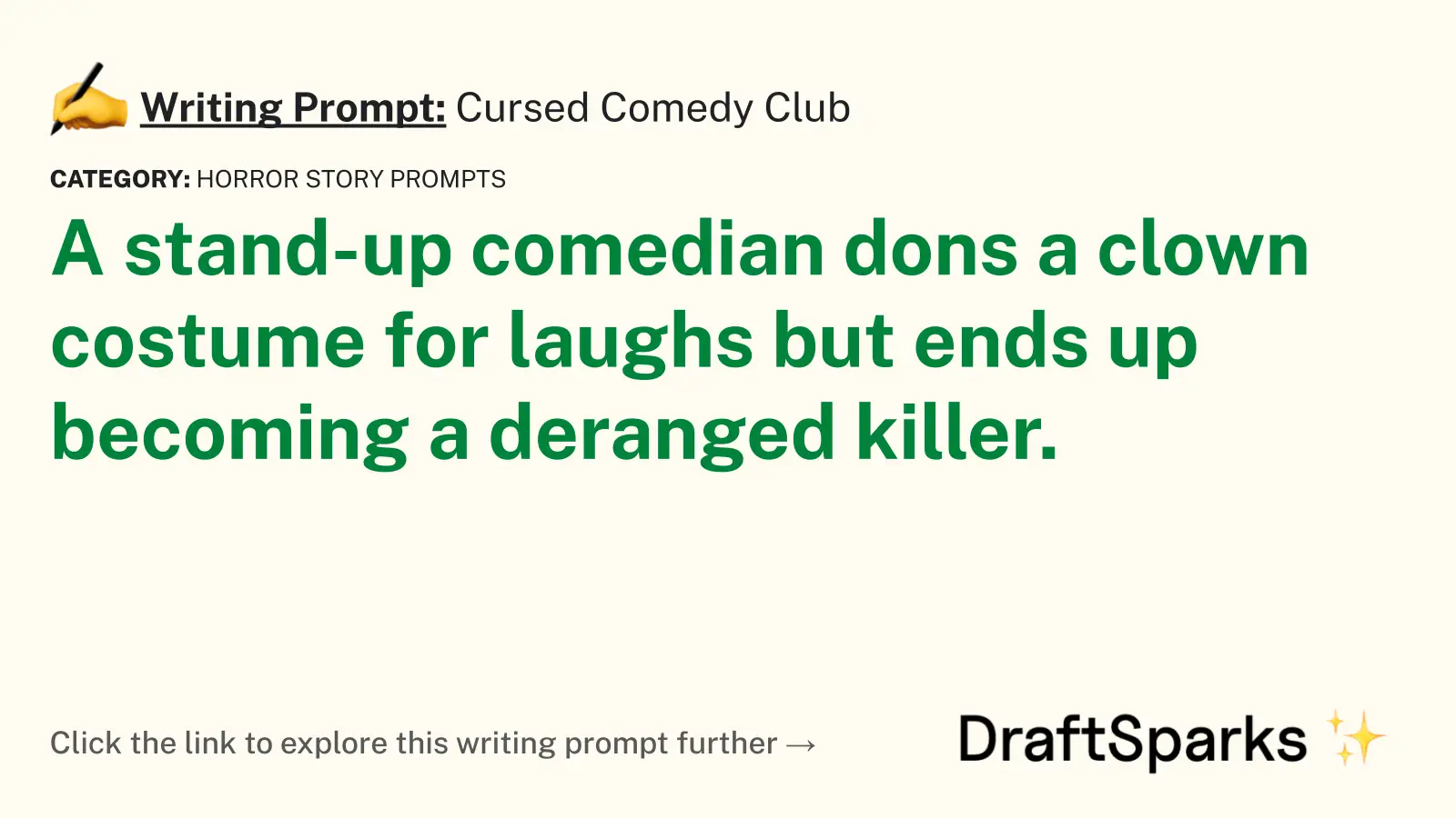 Cursed Comedy Club