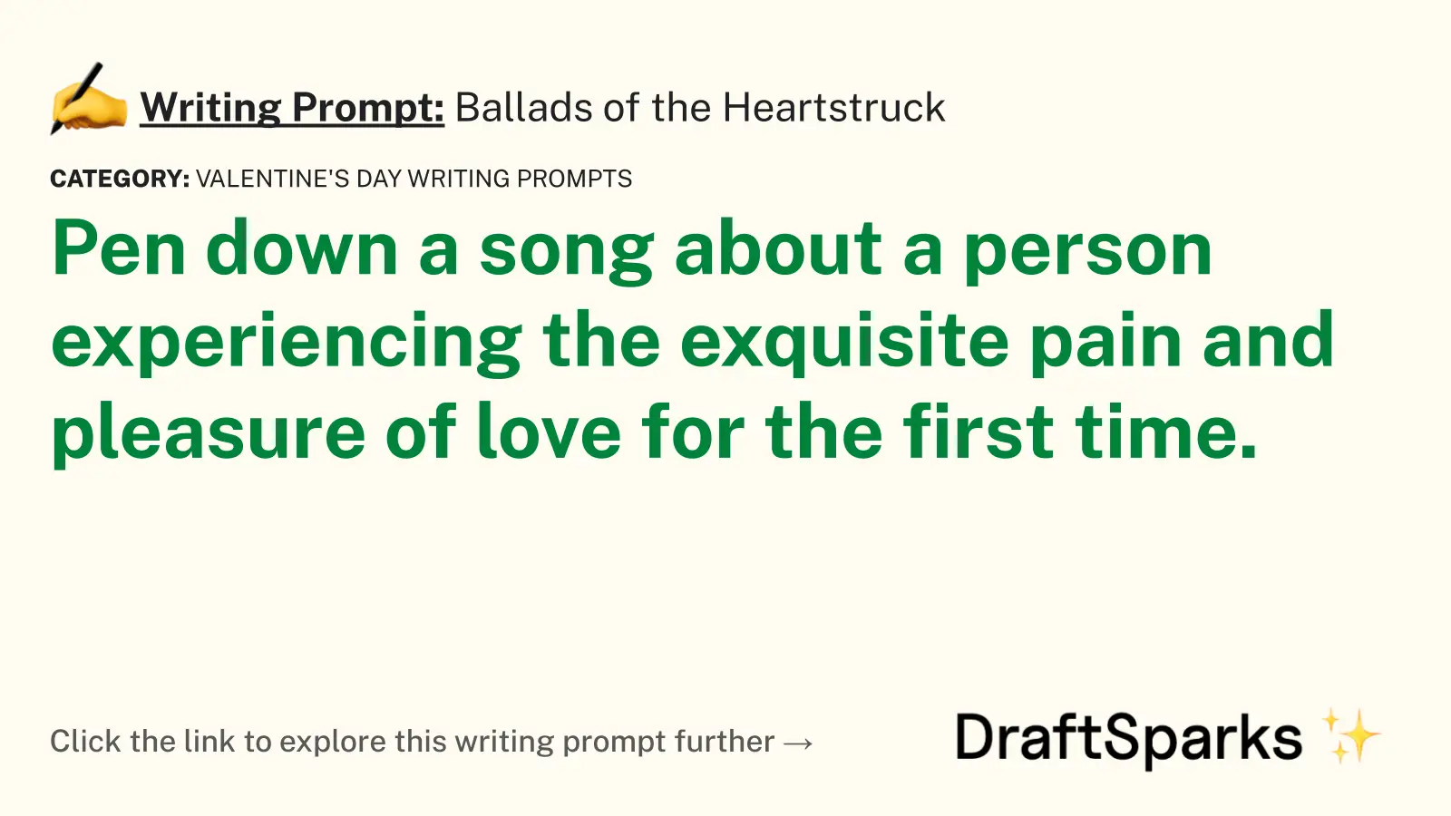 Ballads of the Heartstruck