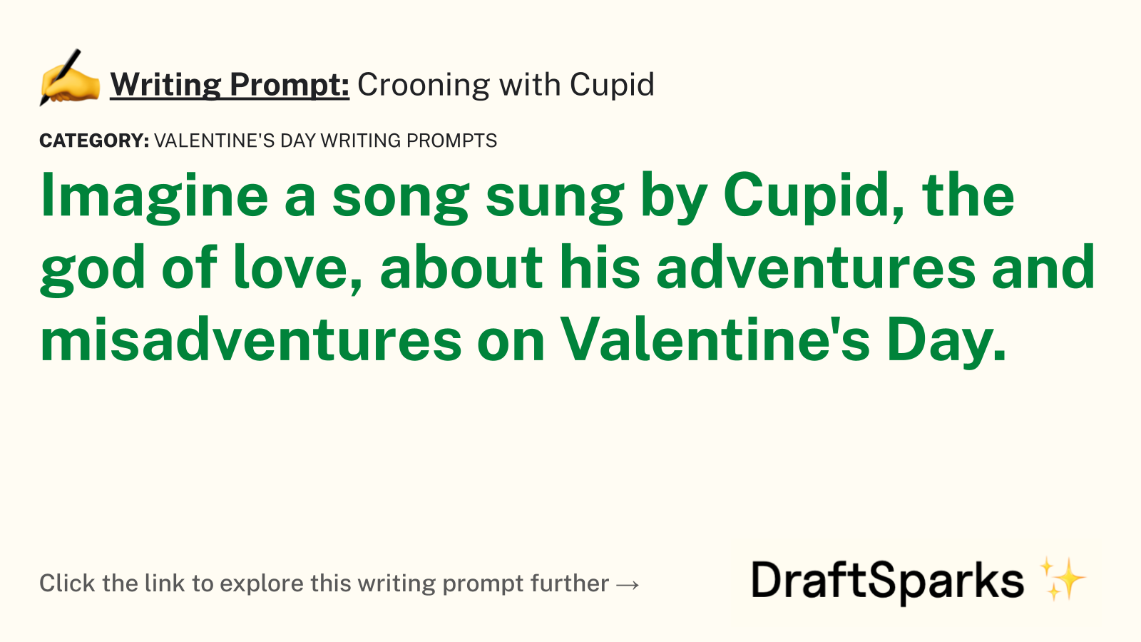 Crooning with Cupid