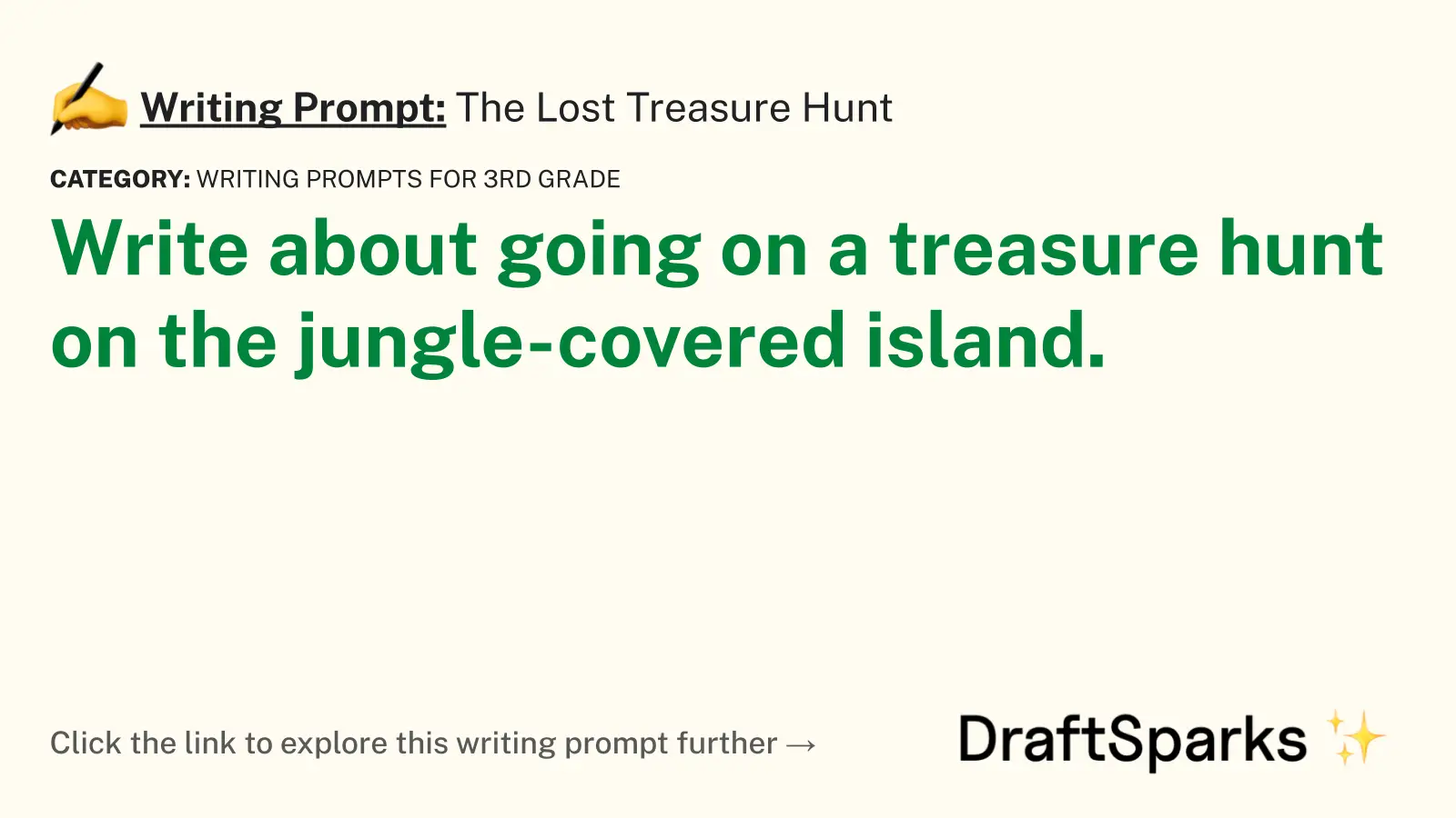 The Lost Treasure Hunt