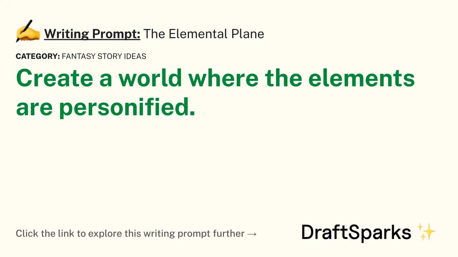 The Elemental Plane