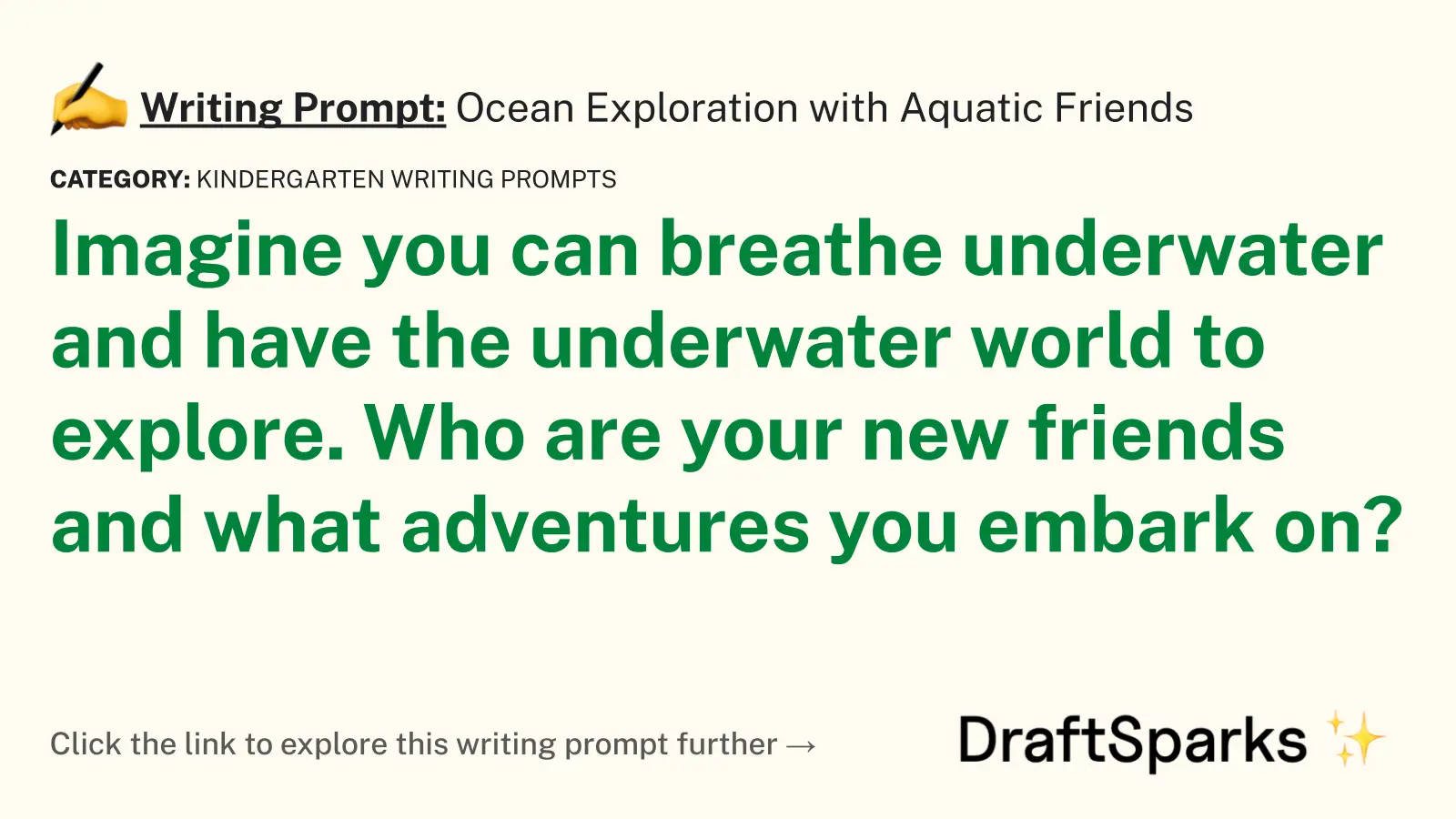 Ocean Exploration with Aquatic Friends