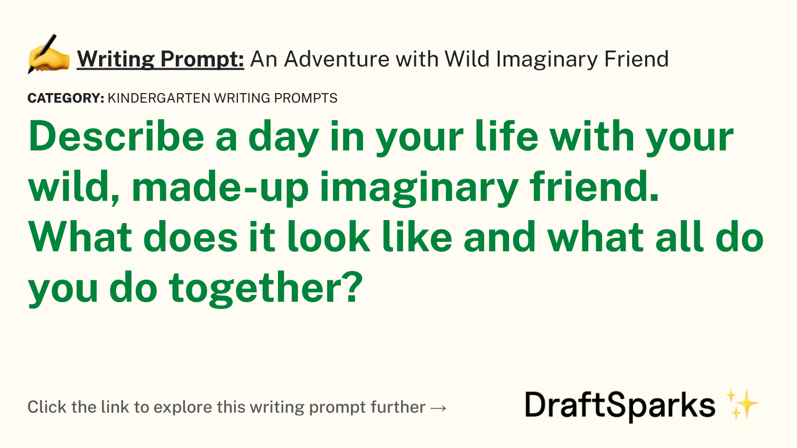 An Adventure with Wild Imaginary Friend