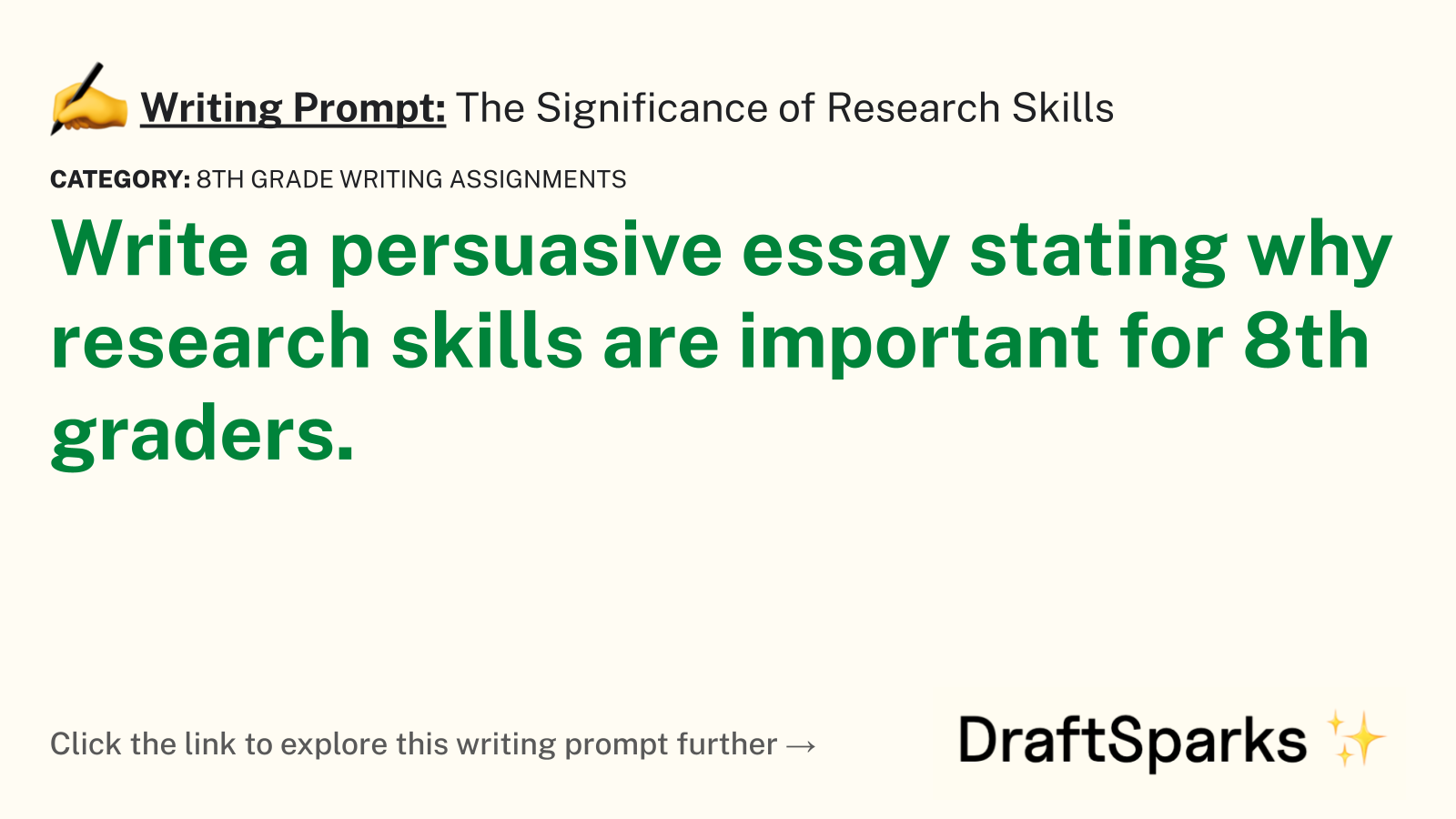 The Significance of Research Skills