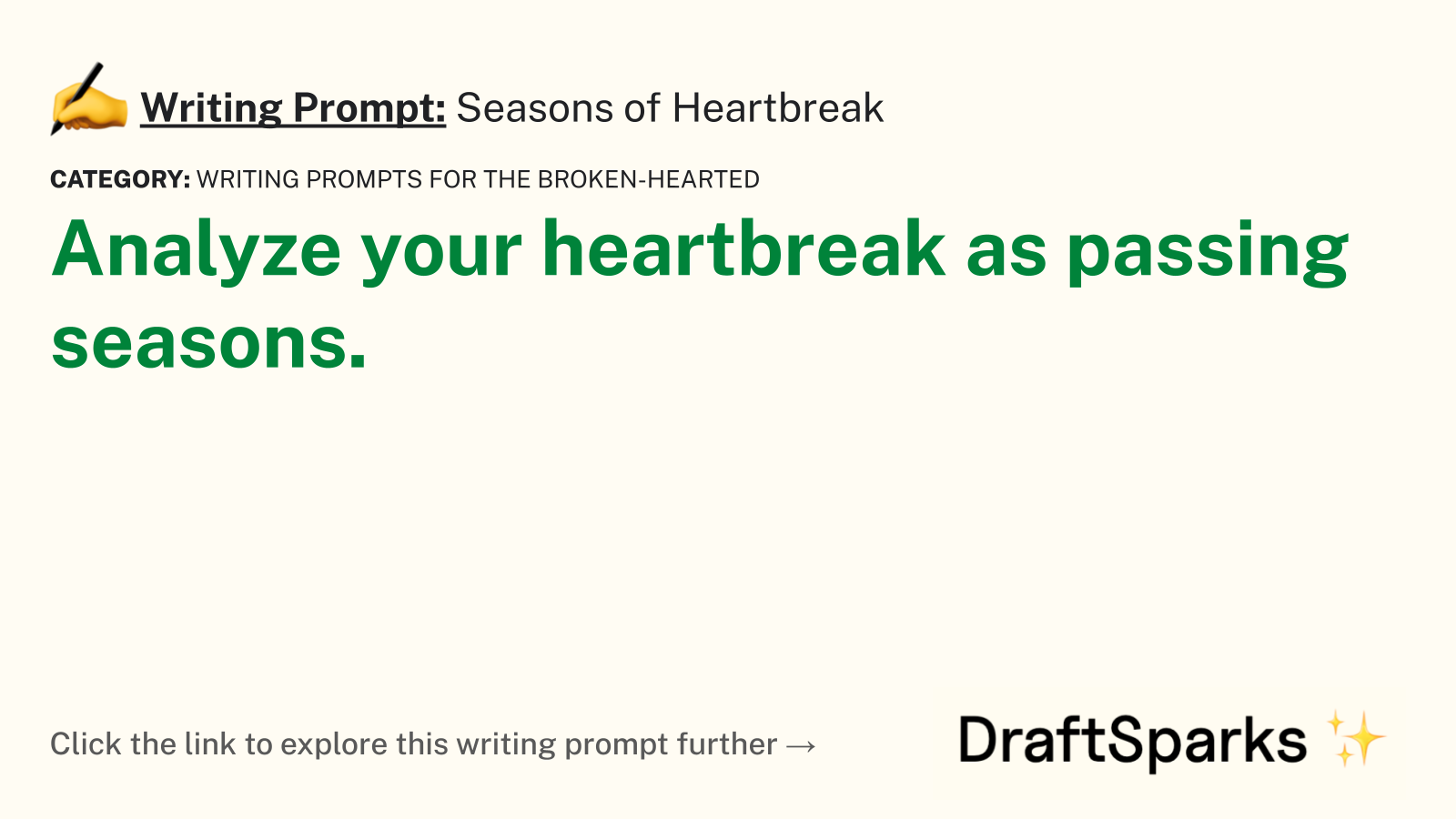 Seasons of Heartbreak