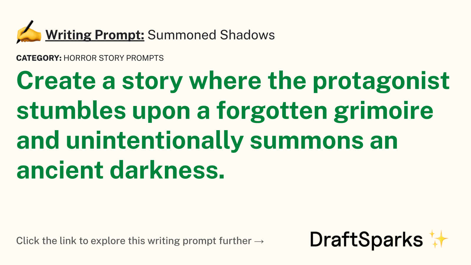 Summoned Shadows