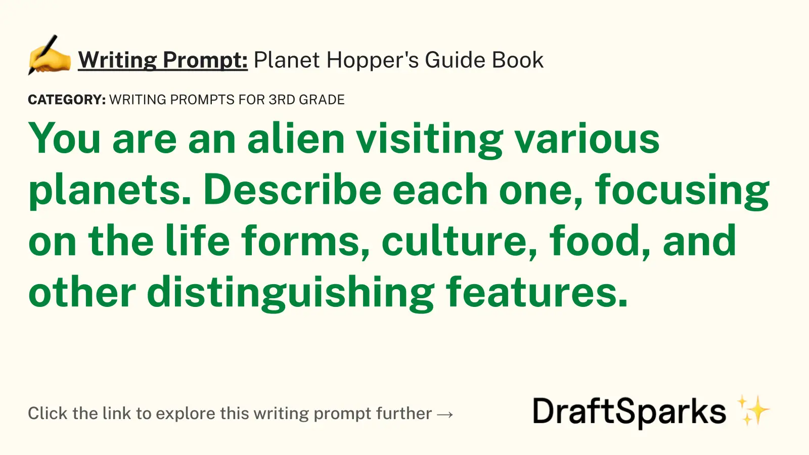 Planet Hopper’s Guide Book