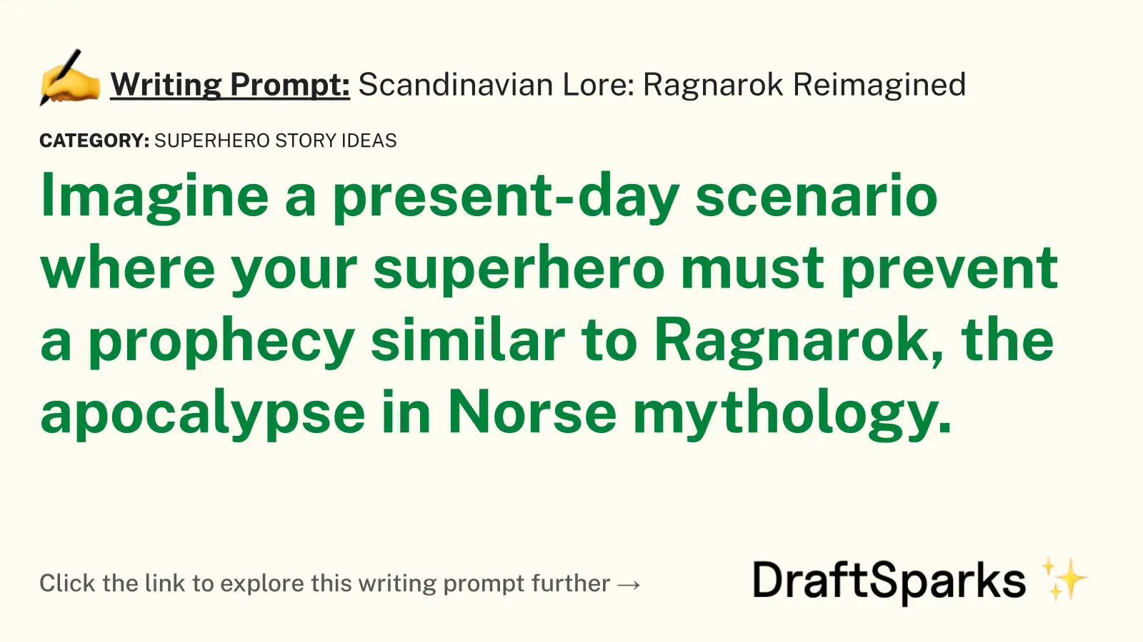 Scandinavian Lore: Ragnarok Reimagined