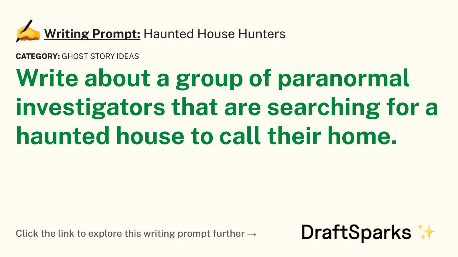 Haunted House Hunters