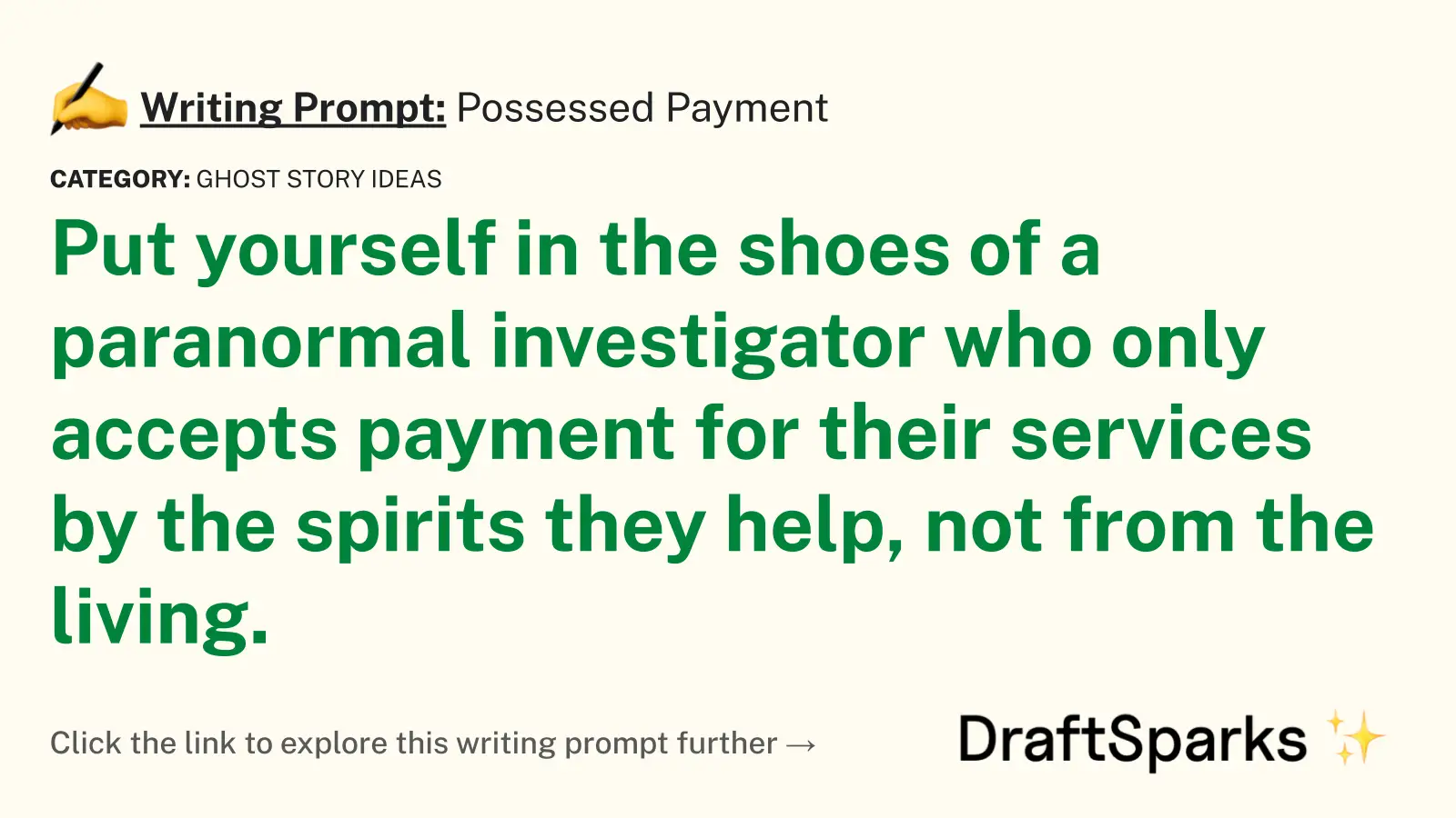 Possessed Payment