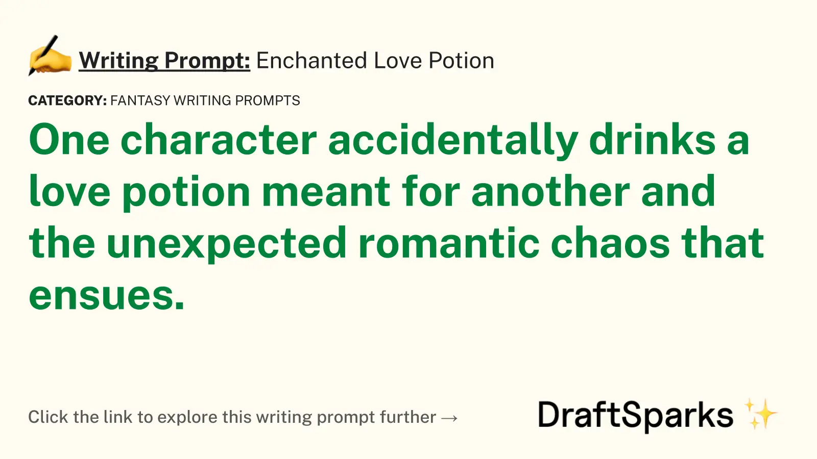 Enchanted Love Potion