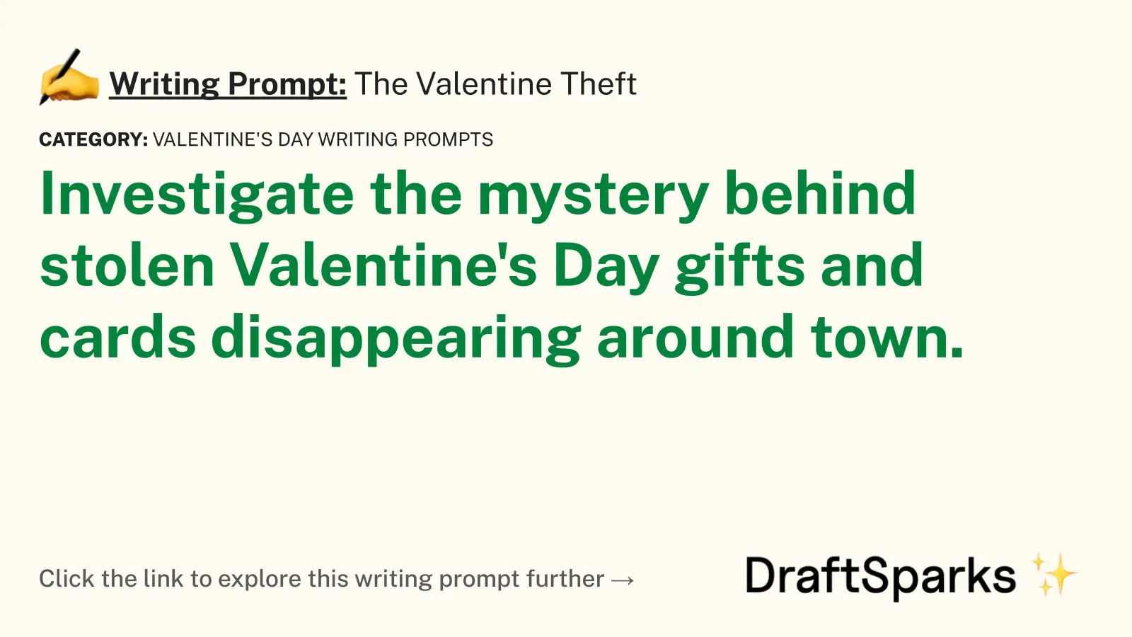 The Valentine Theft