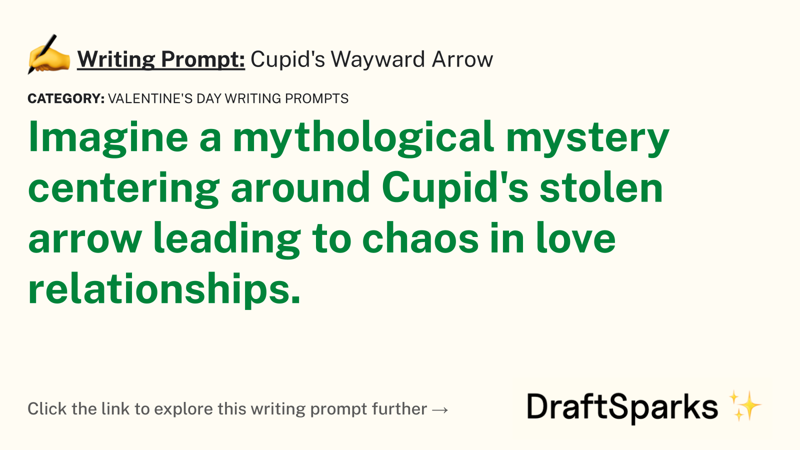 Cupid’s Wayward Arrow