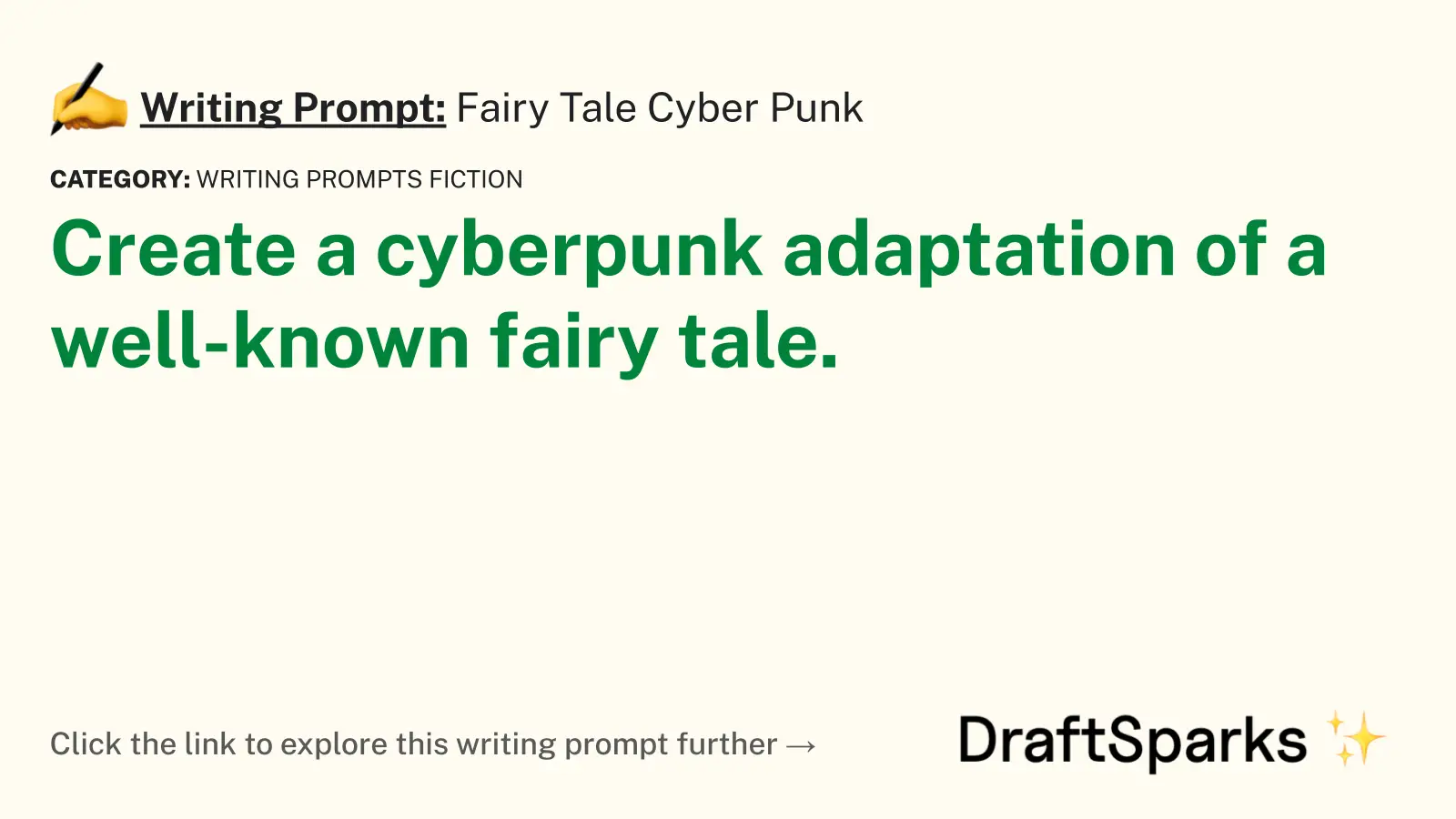 Fairy Tale Cyber Punk