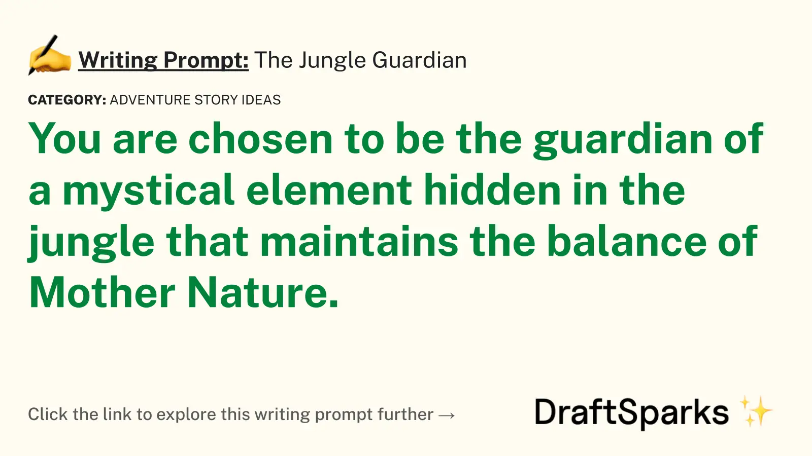 The Jungle Guardian