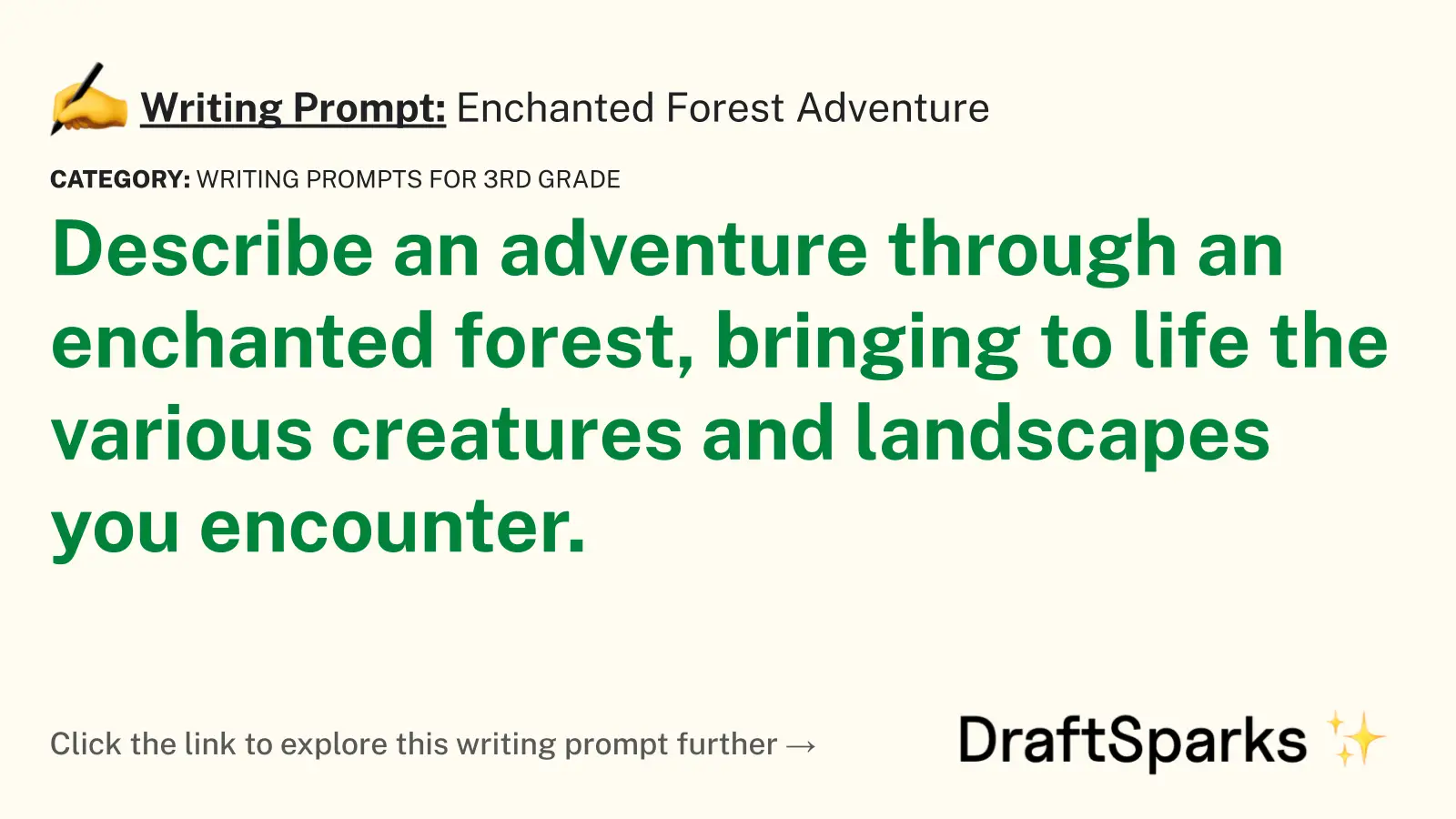Enchanted Forest Adventure