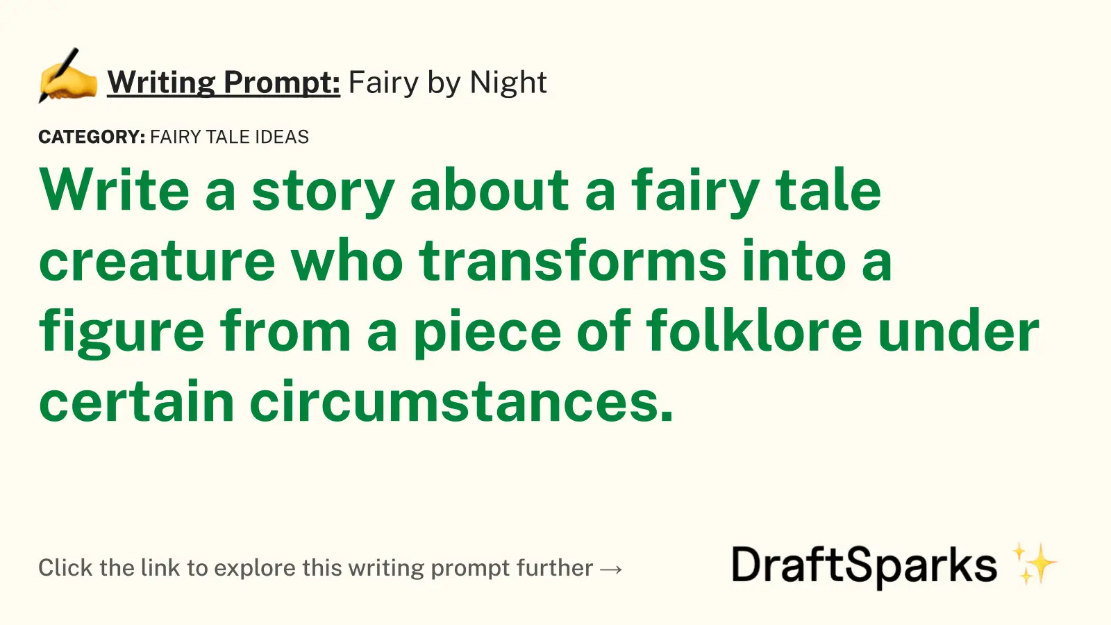 Fairy by Night