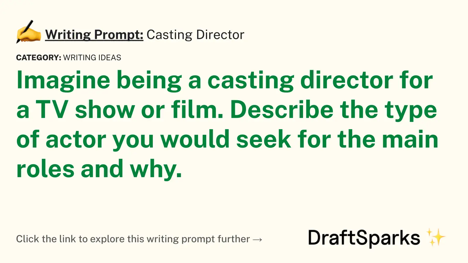 Casting Director