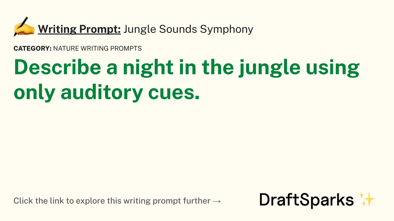 Jungle Sounds Symphony