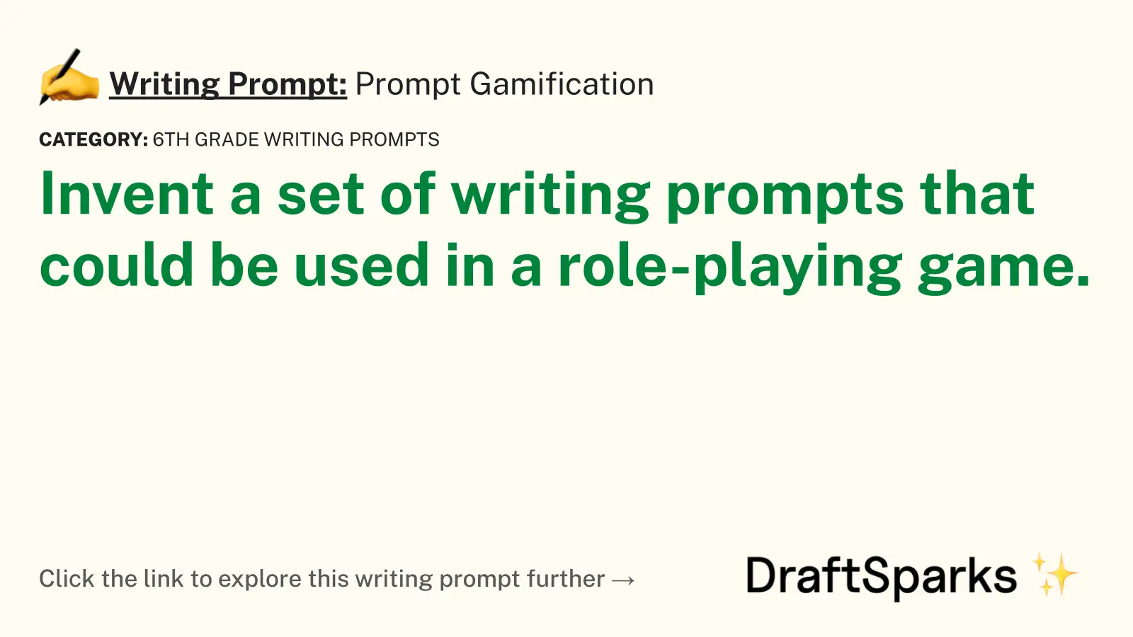 Prompt Gamification