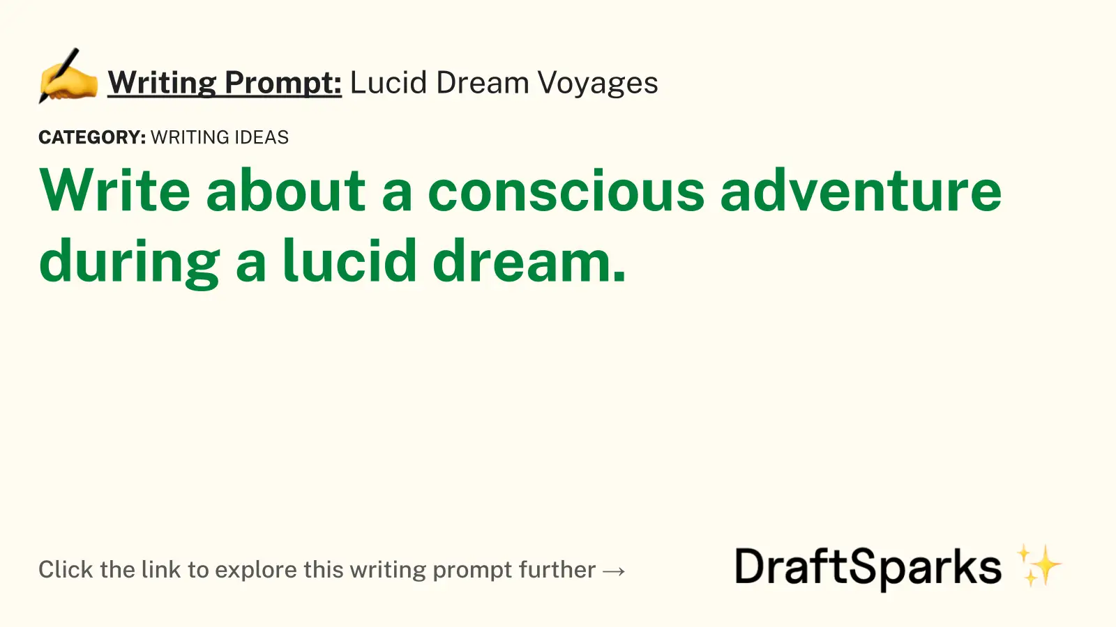 Lucid Dream Voyages