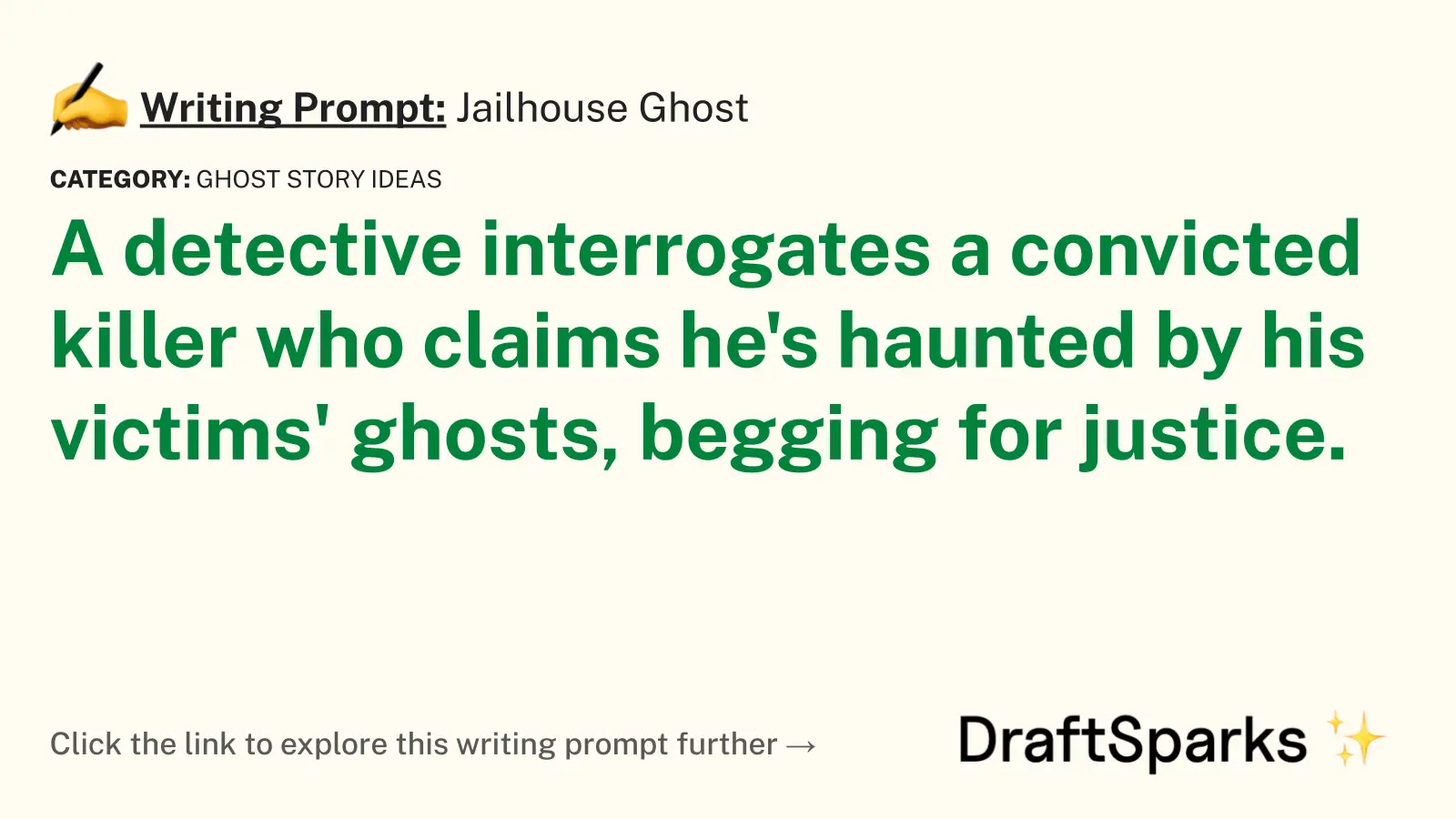 Jailhouse Ghost