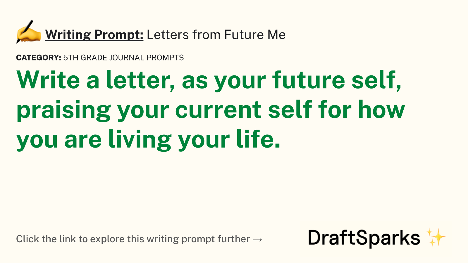 Letters from Future Me