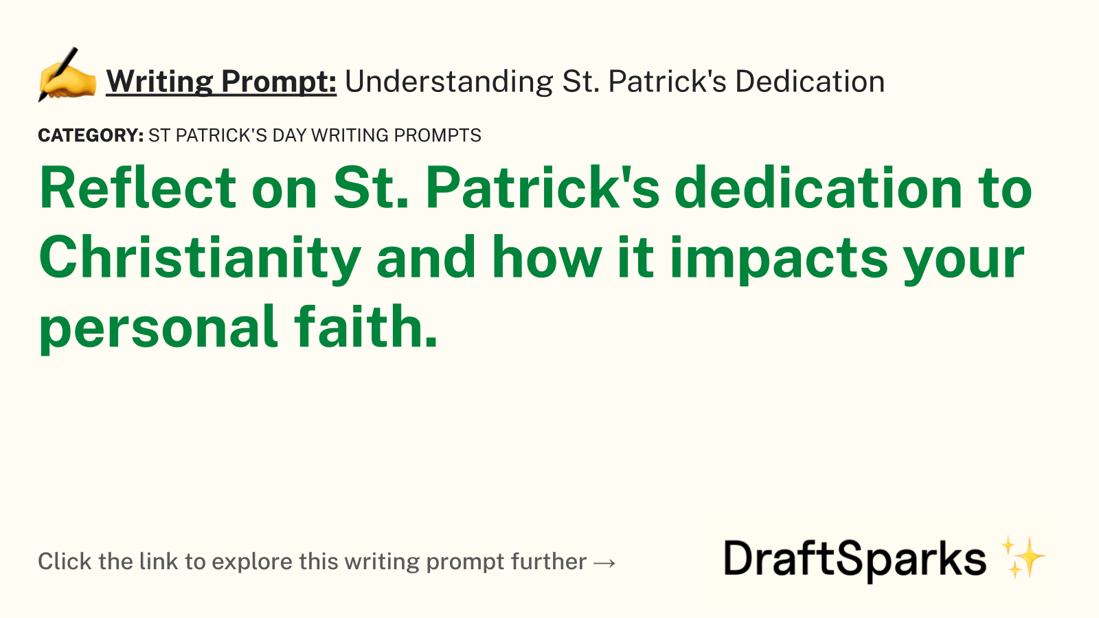 Understanding St. Patrick’s Dedication