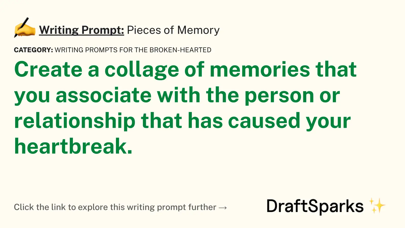 Pieces of Memory