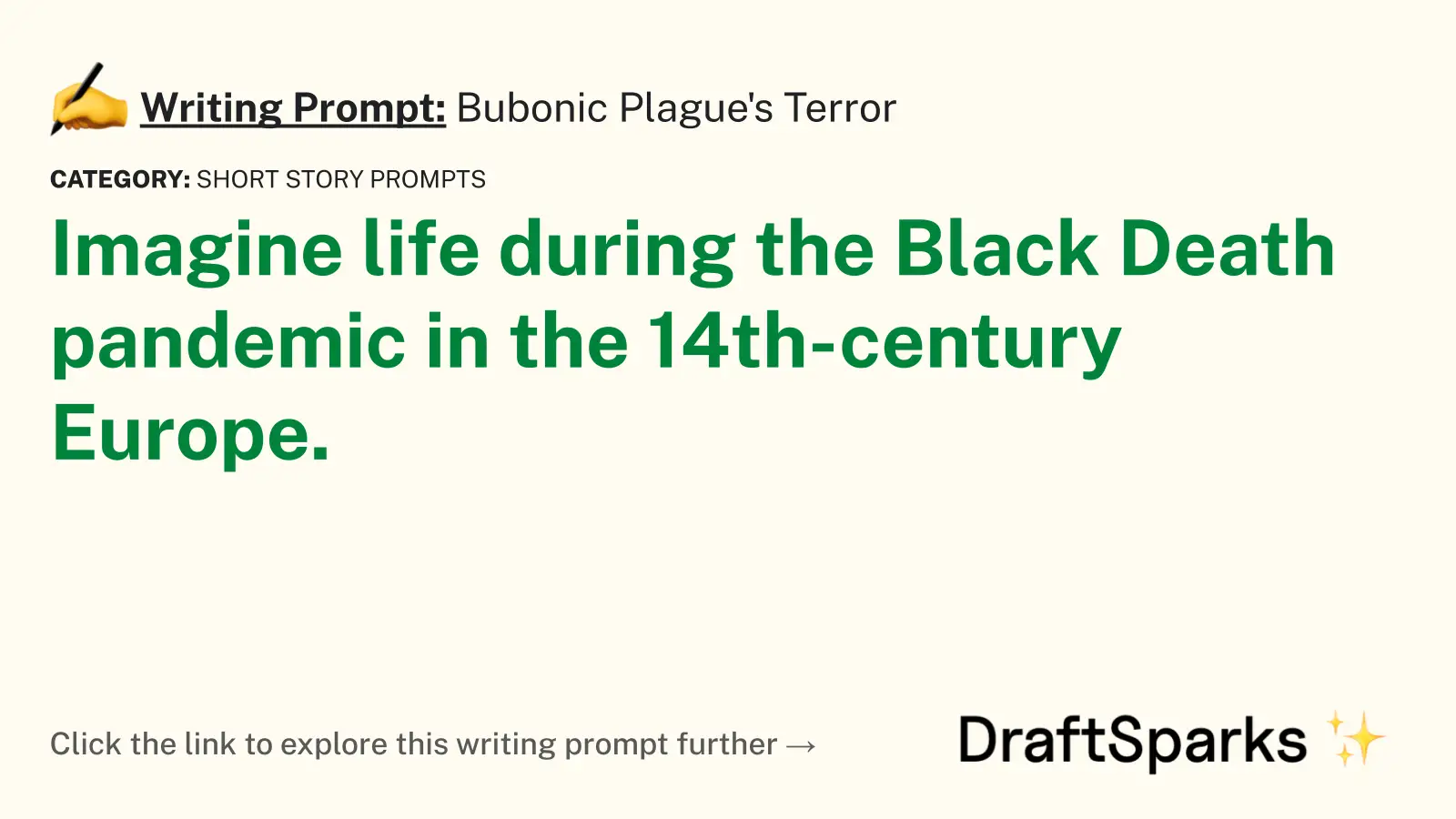 Bubonic Plague’s Terror