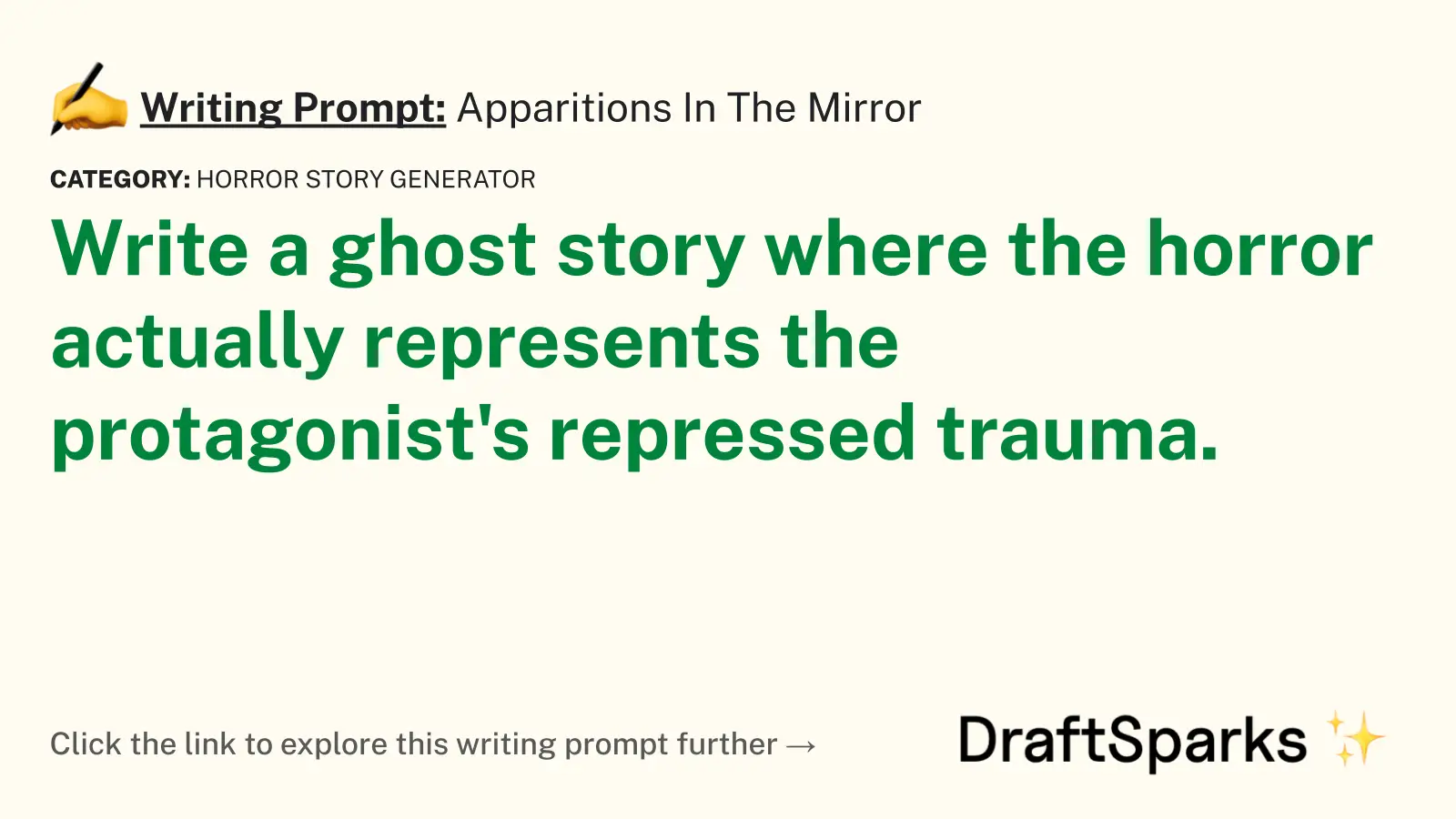 Apparitions In The Mirror