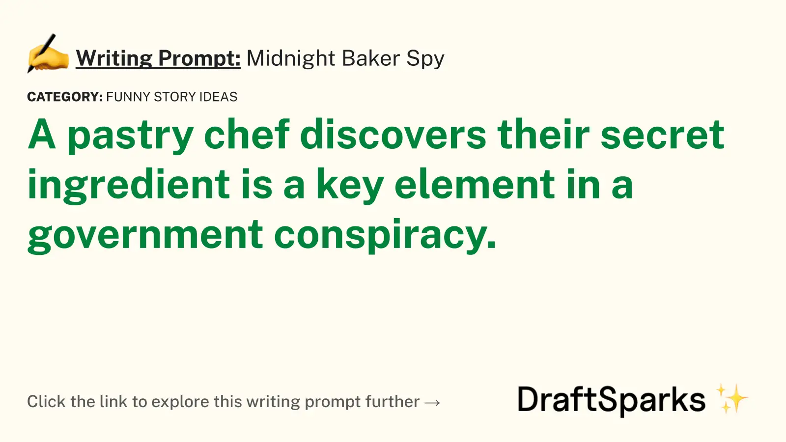 Midnight Baker Spy