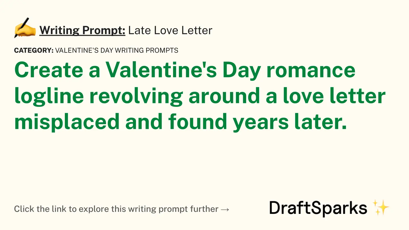 Late Love Letter